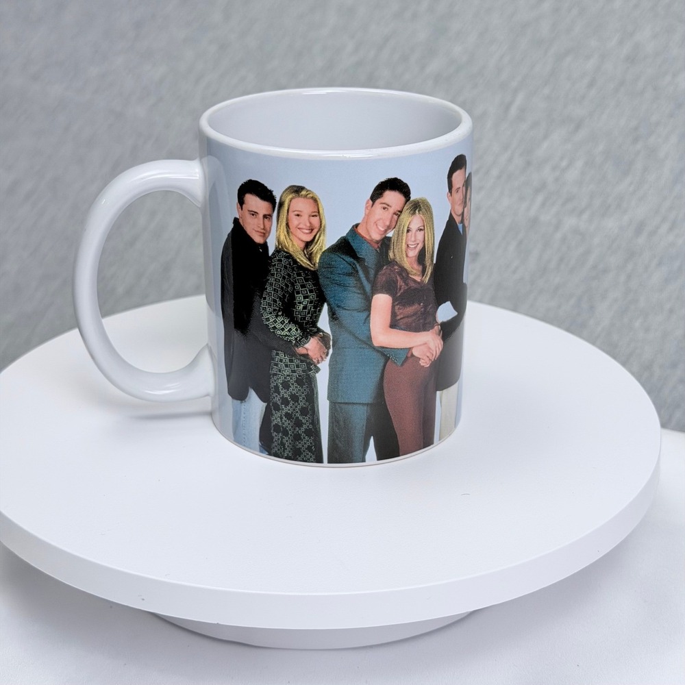 Paladone Friends TV Show Cast Ceramic Coffee Mug Light Blue Dishwasher Safe M22
